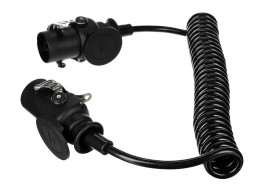 Câble spiralé de liaison EBS 7 broches TRAILER CABLE 14, 24V, 3,5 m