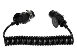 Câble spiralé de liaison EBS 7 broches TRAILER CABLE 14, 24V, 3,5 m