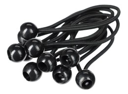 Set d'élastiques de fixation avec bille CARGO CORD SET 3, 15 cm, 10 pcs