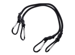 Sangles élastiques/cordons CARGO CORD CARABINER 50, 50 cm, 2 pcs
