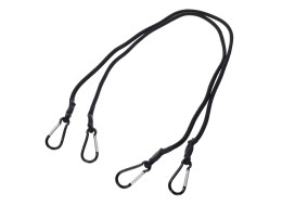 Sangles élastiques/cordons CARGO CORD CARABINER 100, 100 cm, 2 pcs