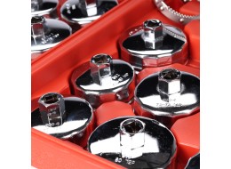 Jeu de clés-coupelles pour filtres à huile MECHANIC OIL WRENCH 16, 16 pièces