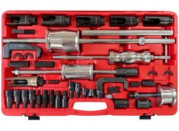 Kit d'extraction d'injecteurs avec marteau à inertie MECHANIC PULLER SET 2, 40 pièces