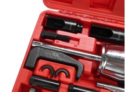 Kit d'extraction d'injecteurs avec marteau à inertie MECHANIC PULLER SET 2, 40 pièces