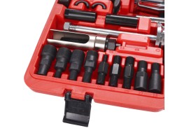 Kit d'extraction d'injecteurs avec marteau à inertie MECHANIC PULLER SET 2, 40 pièces