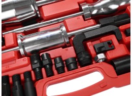 Kit d'extraction d'injecteurs avec marteau à inertie MECHANIC PULLER SET 2, 40 pièces