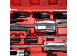 Kit d'extraction d'injecteurs avec marteau à inertie MECHANIC PULLER SET 2, 40 pièces