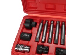 Ensemble d'extraction de poulie MECHANIC PULLEY SET 1, 13 pièces