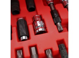 Kit de montage et de démontage de poulies d'alternateur MECHANIC PULLEY SET 4, 30 pièces