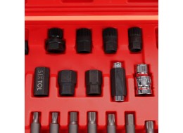 Kit de montage et de démontage de poulies d'alternateur MECHANIC PULLEY SET 4, 30 pièces