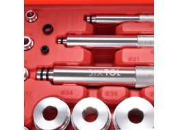 Kit de pose pour bagues de roulement et joints MECHANIC SEAL 3, 17 pièces