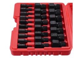Ensemble d'extracteurs pour vis et écrous endommagés MECHANIC NUT REMOVER 2, 25 pièces