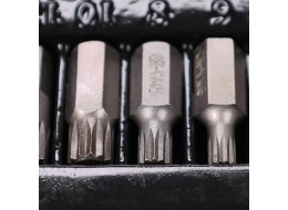 Coffret d'embouts Torx en métal MECHANIC TORX SET 1, 40 pièces