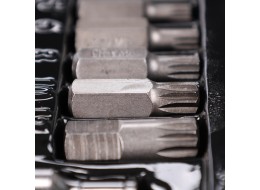 Coffret d'embouts Torx en métal MECHANIC TORX SET 1, 40 pièces