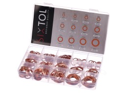 Kit de rondelles d'étanchéité en cuivre MECHANIC RING SET 2, M5–M20, 300 pièces