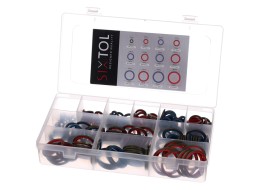 Ensemble de joints hydrauliques avec collerette en caoutchouc MECHANIC RING SET 4, 245 pièces