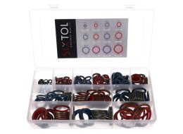 Ensemble de joints hydrauliques avec collerette en caoutchouc MECHANIC RING SET 4, 245 pièces