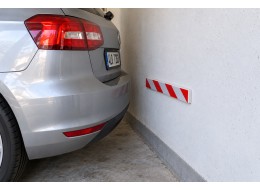 Protecteur en mousse auto-adhésif pour garage CAR PARK GUARD STRIP 1, 41 x 7,5 x 1,5 cm, 2 pièces