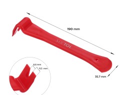 Levier de démontage à une extrémité pour garniture et intérieur MECHANIC TRIM ONE 4