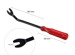 Fourche courte coudée pour démontage de garnitures et intérieur MECHANIC TRIM ONE 13
