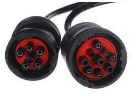 Adaptateur OBD-II 9 broches J1939 et 6 broches J1708 MECHANIC CABLE 8