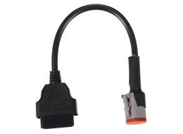Adaptateur OBD-II 6 broches pour moto Harley-Davidson MECHANIC CABLE 21