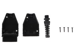Fiche OBD-II 16 broches pour montage de votre propre câble MECHANIC CABLE 29, noire