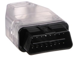Fiche OBD-II 16 broches pour montage de votre propre câble MECHANIC CABLE 30, transparente