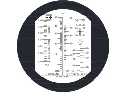 Réfractomètre pour la mesure des liquides de fonctionnement du véhicule + AdBlue, SIXTOL