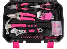Ensemble d'outils HOME PINK 128