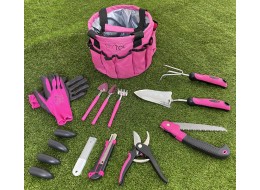 Ensemble d'outils de jardin GARDEN PINK 10