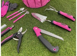 Ensemble d'outils de jardin GARDEN PINK 10