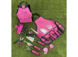 Ensemble d'outils de jardin GARDEN PINK 12