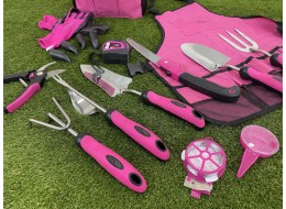 Ensemble d'outils de jardin GARDEN PINK 12