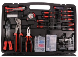 Boîte à outils HOME 350, méga kit rempli d'outils pratiques