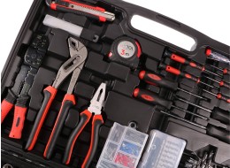 Boîte à outils HOME 350, méga kit rempli d'outils pratiques