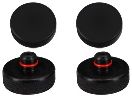 Jeu de cales en caoutchouc pour cric JACK PAD SET 4T pour véhicules Tesla, tige 24 mm, 4 pièces