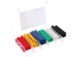Kit de gaines thermorétractables MECHANIC TUBE SET 128, 128 pcs