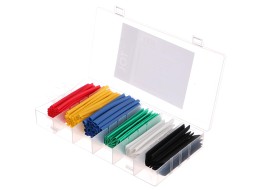 Kit de gaines thermorétractables MECHANIC TUBE SET 128, 128 pcs
