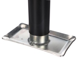 Cric de remorque SX TRAILER JACK 900KG, soudé, à bride plate