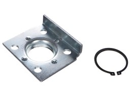 Cric de remorque SX TRAILER JACK 900KG, soudé, à bride plate
