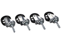 Roues mobiles pour cric de transmission SX TRANSMISSION JACK 0,5T, 4 pcs - pièce de rechange