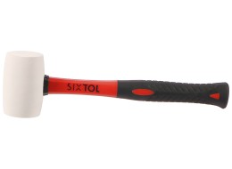 Maillet en caoutchouc TPR HAMMER 220, blanc, 220 g, 285 mm