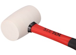Maillet en caoutchouc TPR HAMMER 220, blanc, 220 g, 285 mm
