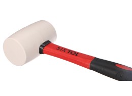 Maillet en caoutchouc TPR HAMMER 340, blanc, 340 g, 310 mm