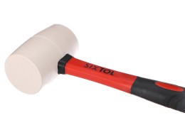 Maillet en caoutchouc TPR HAMMER 450, blanc, 450 g, 330 mm