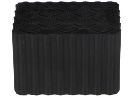 Tampon en caoutchouc pour cric automobile JACK PAD 19, 120x80x80 mm