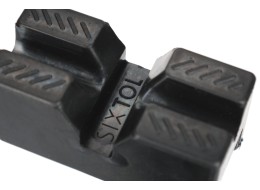 Tampon en caoutchouc pour béquille de voiture MECHANIC CAR STAND PRO 6T, 102x47x50 mm