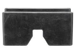 Tampon en caoutchouc pour béquille de voiture MECHANIC CAR STAND PRO 6T, 102x47x50 mm