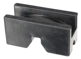 Tampon en caoutchouc pour béquille de voiture MECHANIC CAR STAND PRO 6T, 102x47x50 mm